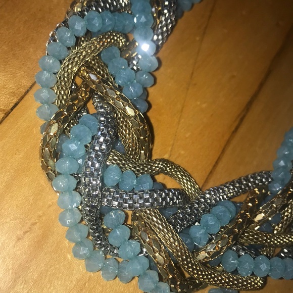 Chunky beaded necklace - Picture 3 of 3